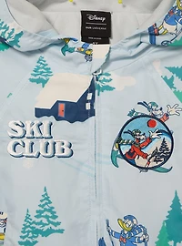 Disney Mickey and Friends Ski Club Allover Print Toddler Windbreaker Jacket — BoxLunch Exclusive