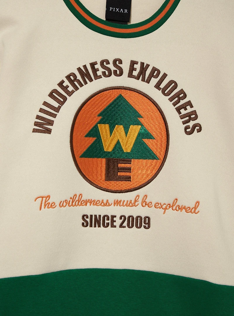 Disney Pixar Up Wilderness Explorer Panel Crewneck