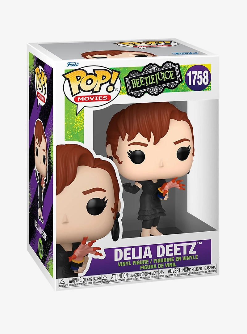 Funko Pop! Movies Beetlejuice Delia Deetz Vinyl Figure