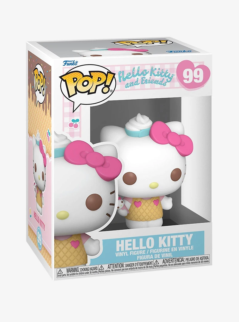 Funko Pop! Sanrio Hello Kitty and Friends Hello Kitty Ice Cream Vinyl Figure