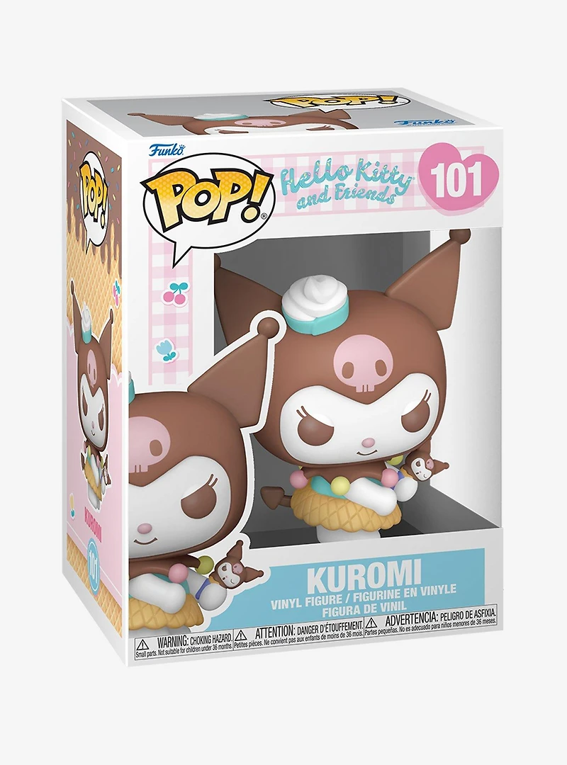 Funko Pop! Sanrio Hello Kitty and Friends Kuromi Ice Cream Vinyl Figure