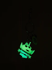 Loungefly Disney Pixar Toy Story Alien Glow-in-the-Dark Multi-Charm Keychain