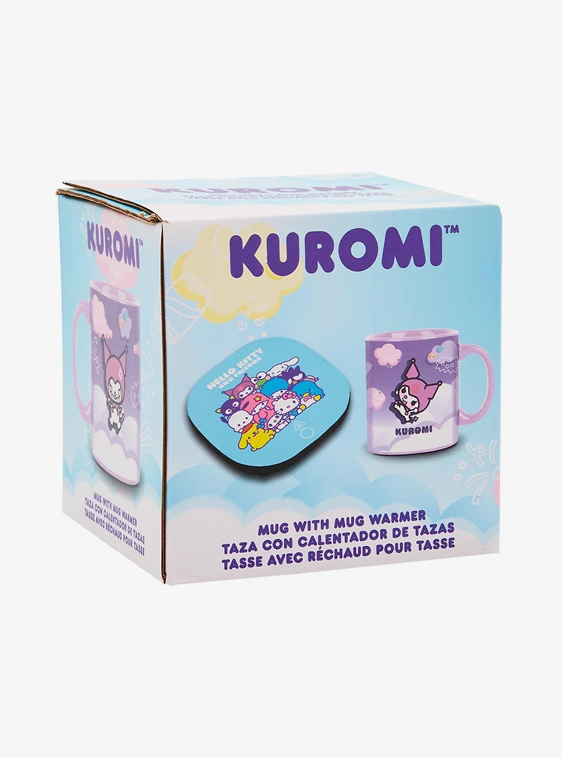 Sanrio Kuromi Cloud Mug with Warmer