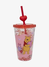Disney Winnie the Pooh Piglet & Pooh Bear Valentine's Day Confetti Carnival Cup — BoxLunch Exclusive