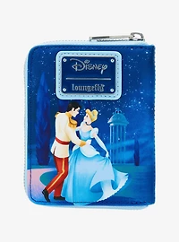 Loungefly Disney Cinderella 75th Anniversary Frame Portrait Small Zip Wallet