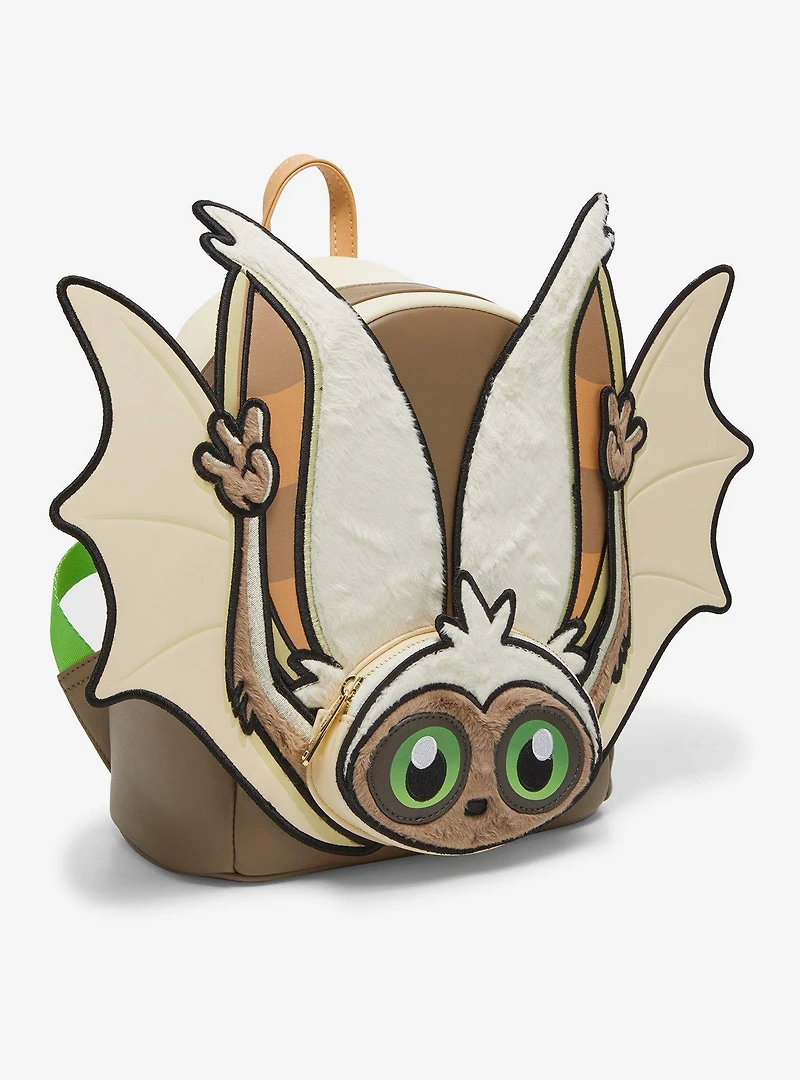 Loungefly Avatar: The Last Airbender Plush Momo Figural Mini Backpack