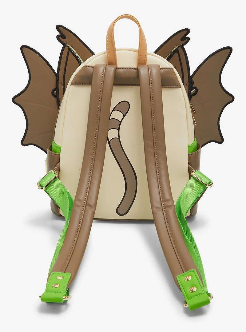 Loungefly Avatar: The Last Airbender Plush Momo Figural Mini Backpack