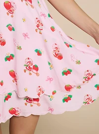 Strawberry Shortcake Coquette Allover Print Dress — BoxLunch Exclusive