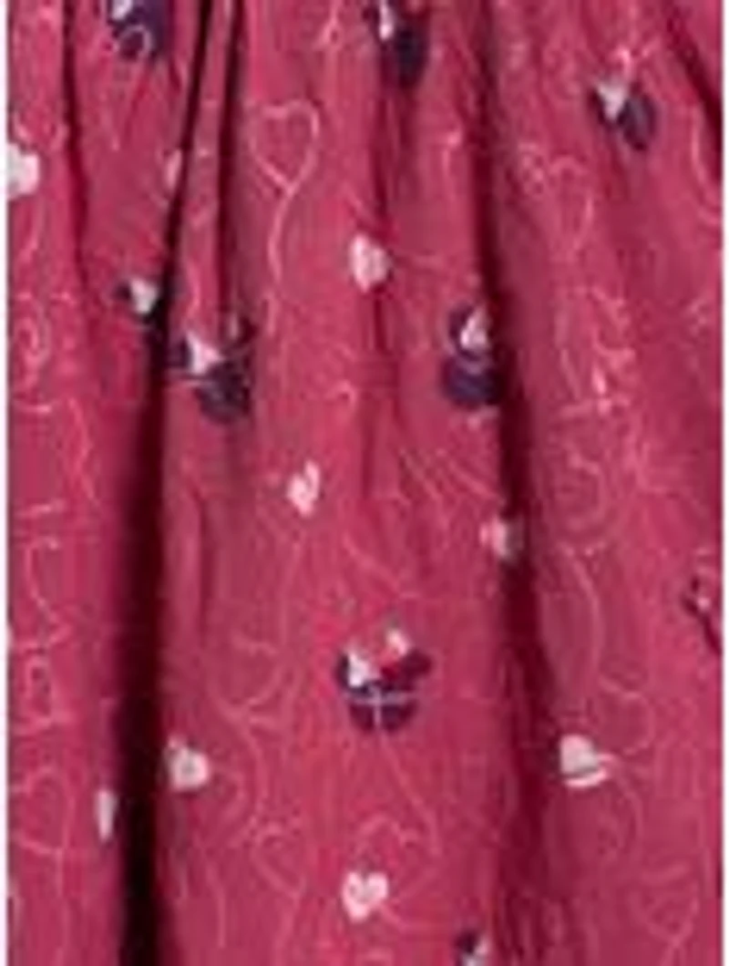 Disney Minnie Mouse Embroidered Hearts Smock Dress - BoxLunch Exclusive