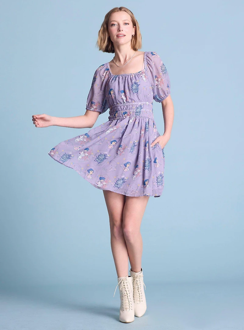 Her Universe Studio Ghibli® Howl's Moving Castle Howl Allover Print Dress — BoxLunch Exclusive