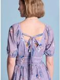 Her Universe Studio Ghibli® Howl's Moving Castle Howl Allover Print Dress — BoxLunch Exclusive