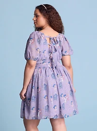Her Universe Studio Ghibli® Howl's Moving Castle Howl Allover Print Plus Dress — BoxLunch Exclusive