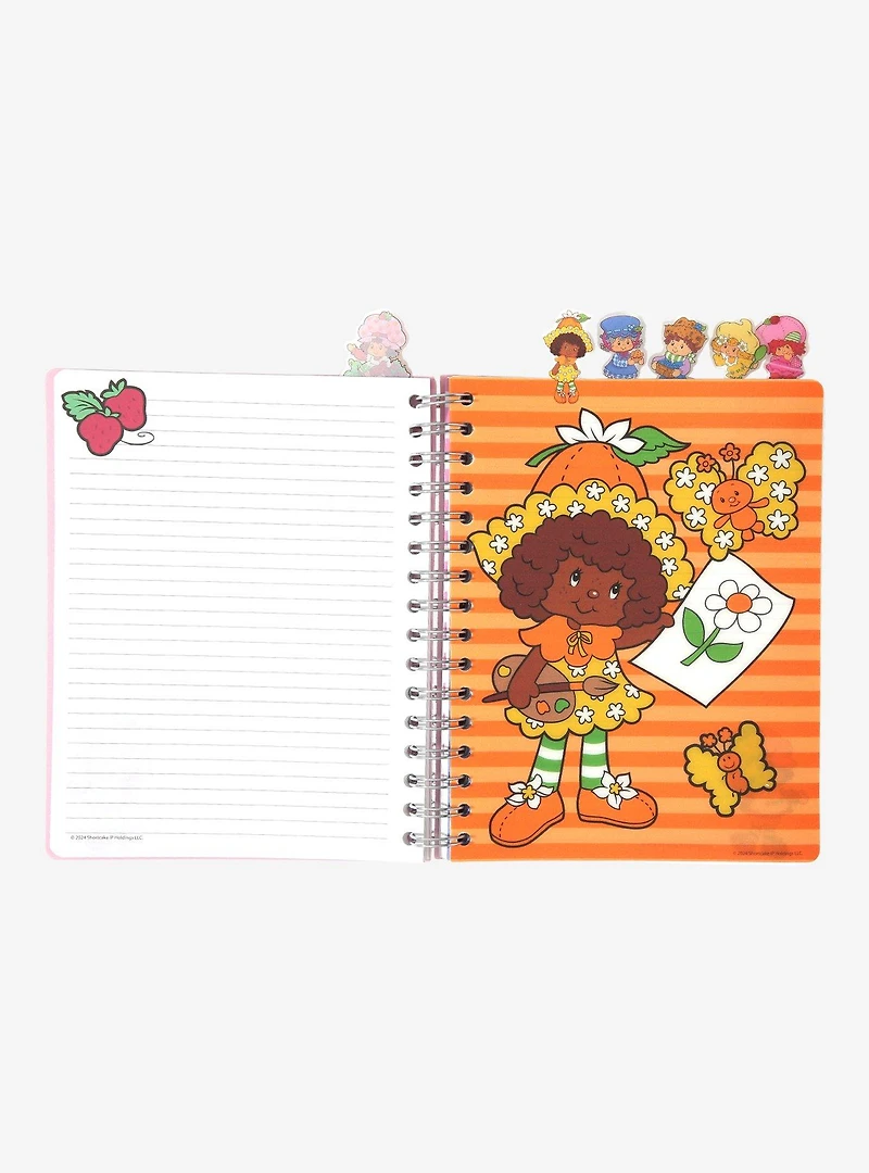 Strawberry Shortcake Group Portrait Figural Tab Journal - BoxLunch Exclusive