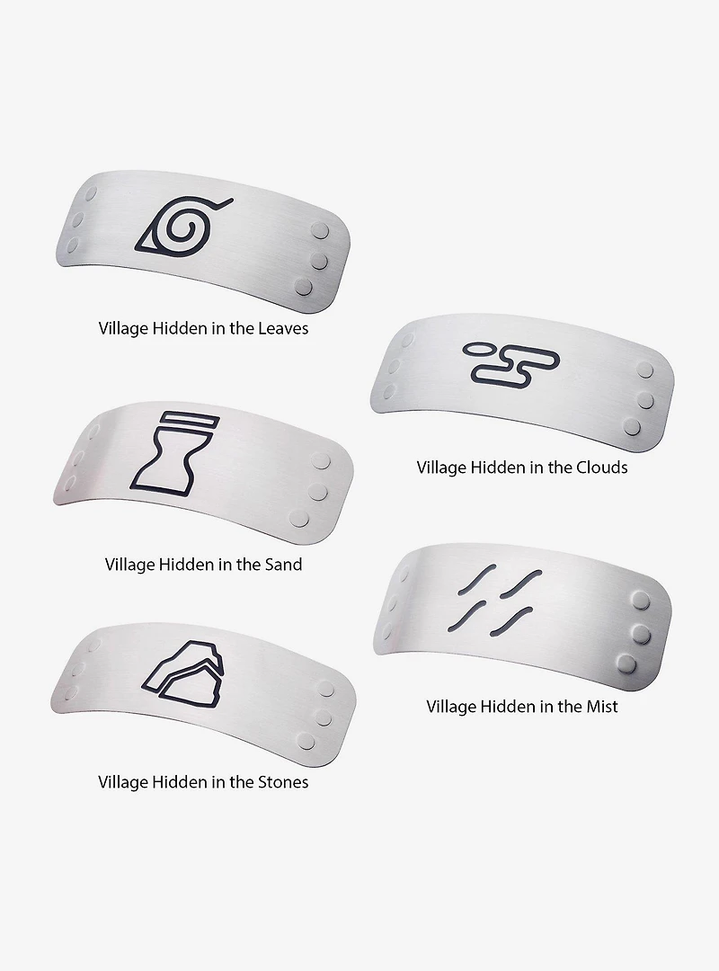 Naruto Shippuden Headband Collectors Set