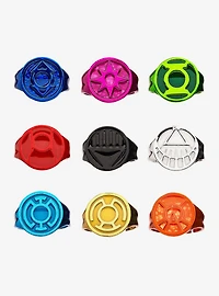 DC Comics Green Lantern Enamel Ring Set