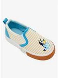 Bluey Striped & Bingo Toddler Slip-On Shoes