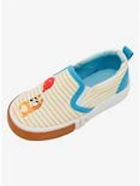 Bluey Striped & Bingo Toddler Slip-On Shoes