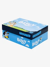 Bluey Striped & Bingo Toddler Slip-On Shoes