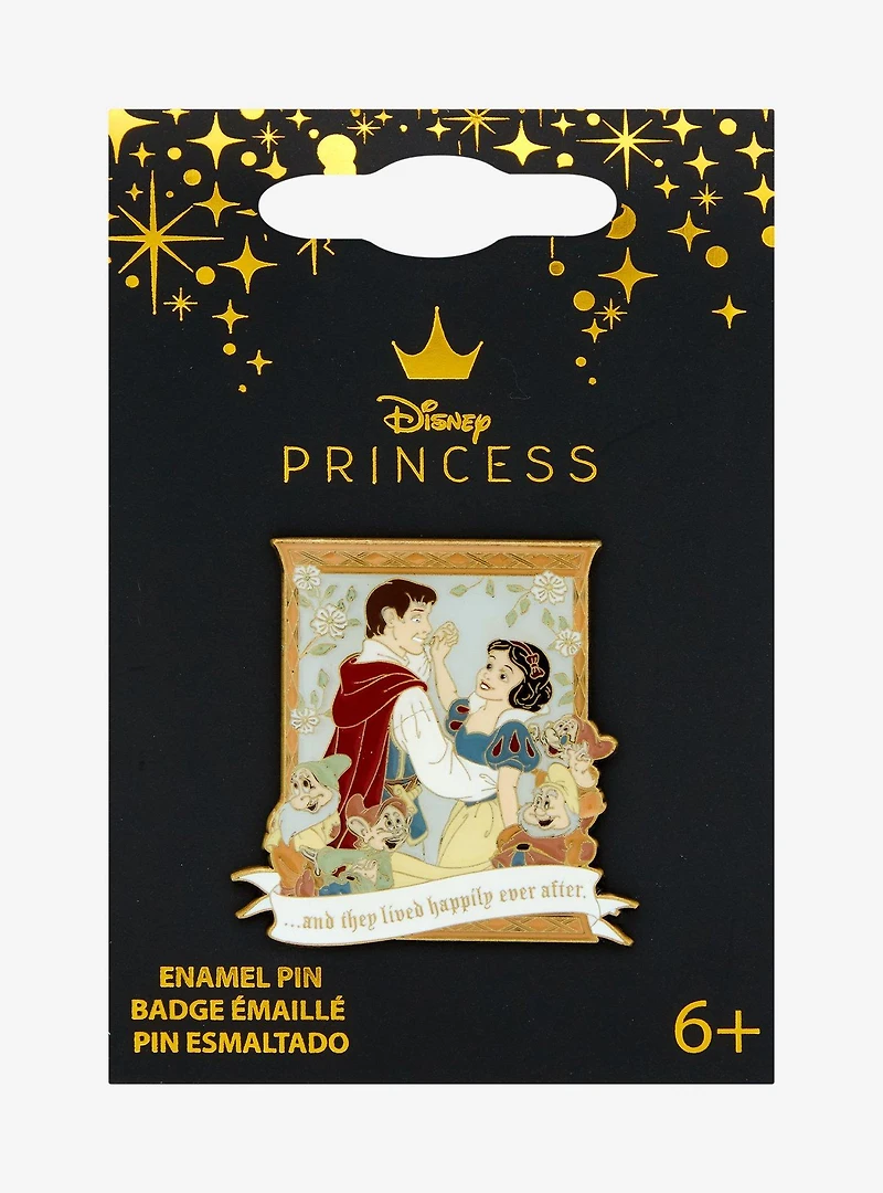 Loungefly Disney Snow White and the Seven Dwarfs Happily Ever After Enamel Pin — BoxLunch Exclusive