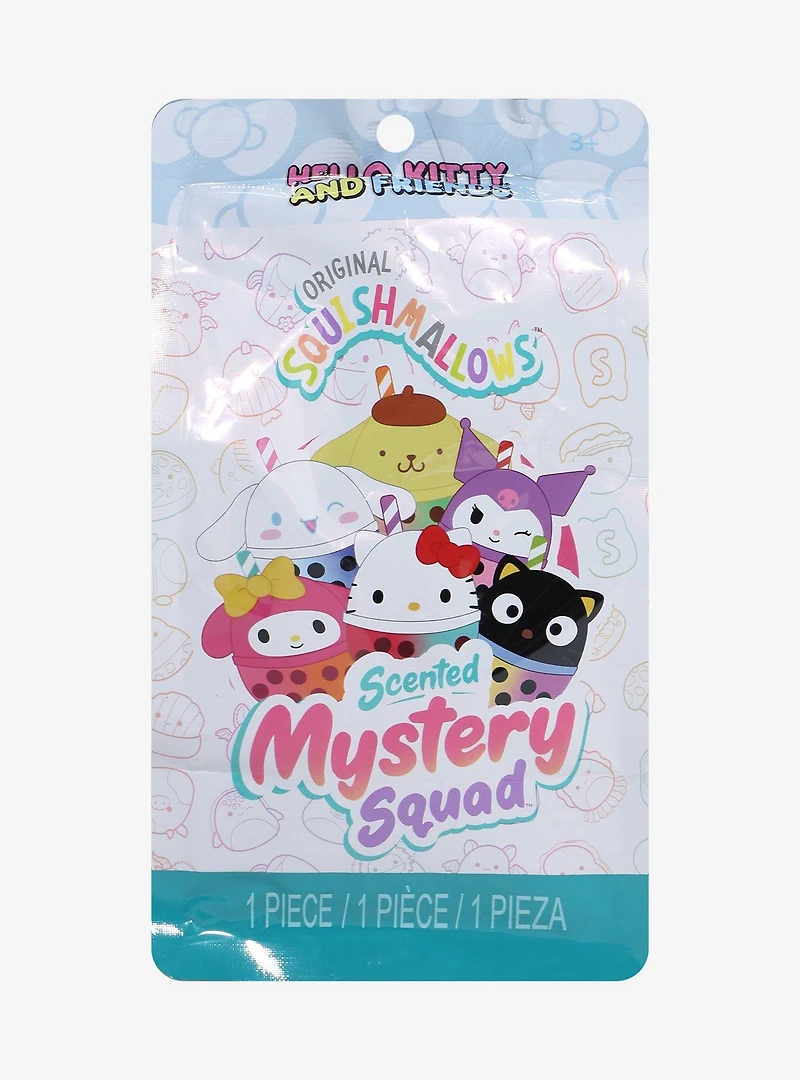Squishmallows Sanrio Hello Kitty and Friends Boba Scented Blind Bag 5 Inch Plush