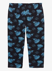 One Piece Tonal Chopper Allover Print Women's Plus Sleep Pants - BoxLunch Exclusive