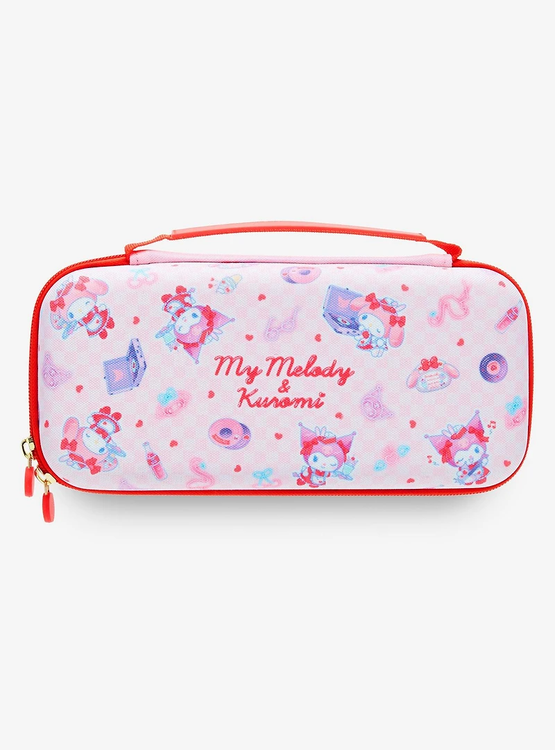 Sonix Sanrio Kuromi & My Melody Diner Nintendo Switch Carrying Case