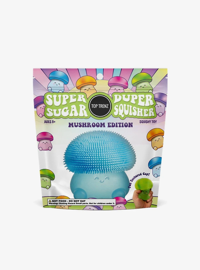 Super Duper Sugar Squishers Mushroom Blind Bag Stress Toy