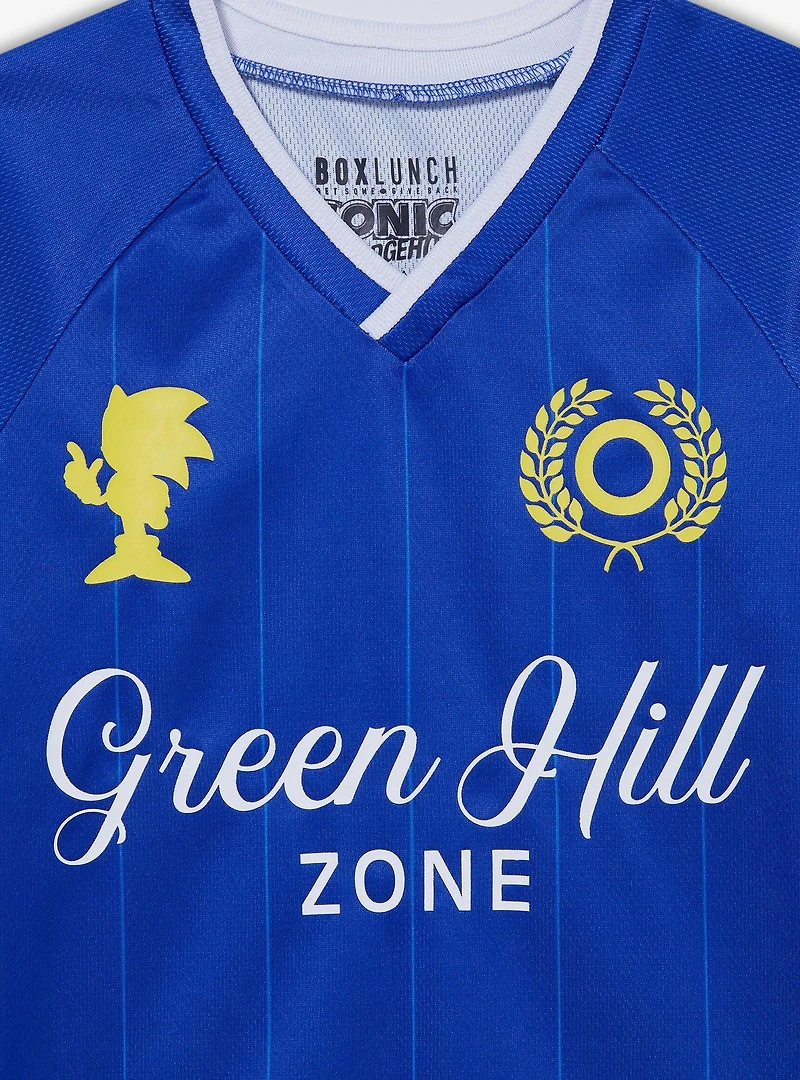 Sonic the Hedgehog Green Hill Zone Toddler Soccer Jersey — BoxLunch Exclusive