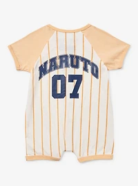 Naruto Shippuden Striped Jersey Infant One-Piece - BoxLunch Exclusive