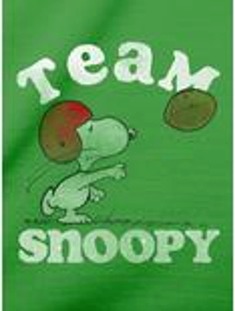 Team Snoopy Long Sleeve Raglan Youth Pajama Set