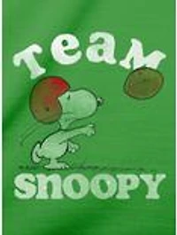 Team Snoopy Long Sleeve Raglan Youth Pajama Set