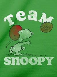 Team Snoopy Long Sleeve Raglan Youth Pajama Set