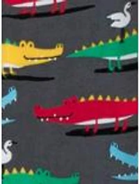 Super Charged Long Sleeve Raglan Youth Pajama Set Green