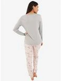 Snoopy Classic Feeling Good Long Sleeve Pajama Set