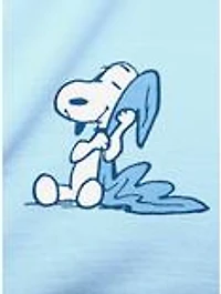 Snoopy Blanket Snuggle Stripe Snug Youth Pajama Set