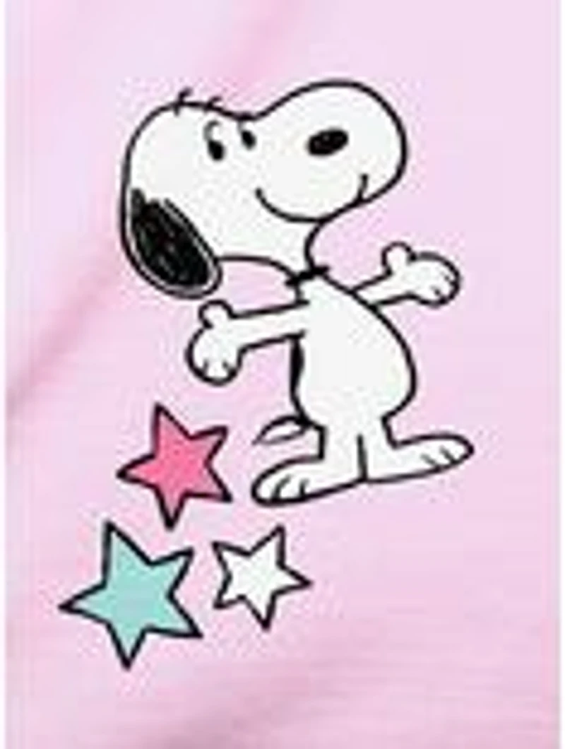 Snoopy Shooting Stars Long Sleeve Raglan Youth Pajama Set