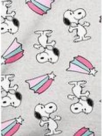 Snoopy Shooting Stars Long Sleeve Raglan Youth Pajama Set