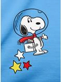 Snoopy Astronaut Long Sleeve Raglan Youth Pajama Set