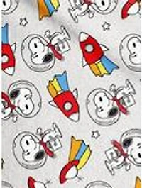 Snoopy Astronaut Long Sleeve Raglan Youth Pajama Set