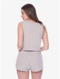 Though Pines Crop Tank and Shorts Lounge Set