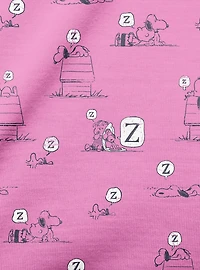 Snoopy Peanuts Rather Be Sleeping Youth Pajama Set