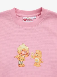 Samii Ryan Care Bears x Strawberry Shortcake Funshine Bear & Lemon Meringue Thermal Long Sleeve T-Shirt