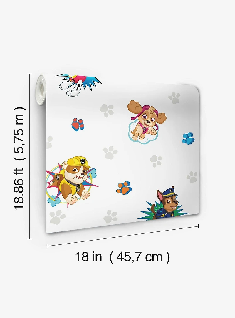 Paw Patrol Blue Peel & Stick Wallpaper