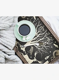 Harry Potter Horcrux Black Damask Peel & Stick Wallpaper