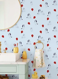 Bluey Keepy Uppy Blue Peel & Stick Wallpaper