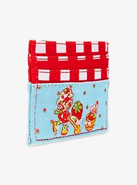 Strawberry Shortcake Embroidered Denim Card Case — BoxLunch Exclusive