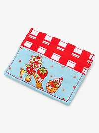 Strawberry Shortcake Embroidered Denim Card Case — BoxLunch Exclusive