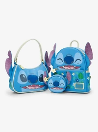 Loungefly Disney Lilo & Stitch Floral Stitch Figural Coin Purse - BoxLunch Exclusive