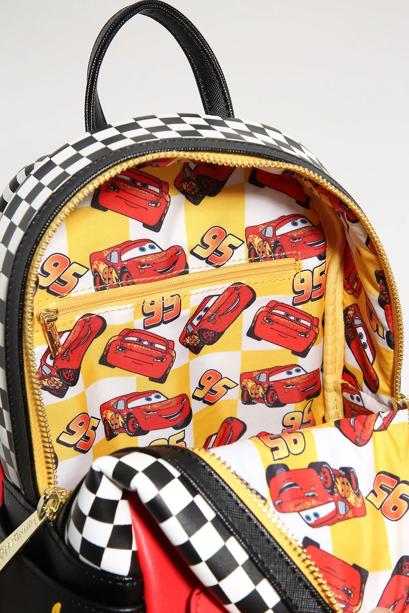 Loungefly Disney Pixar Cars Lightning McQueen Rust-eze Light-up Mini Backpack — BoxLunch Exclusive