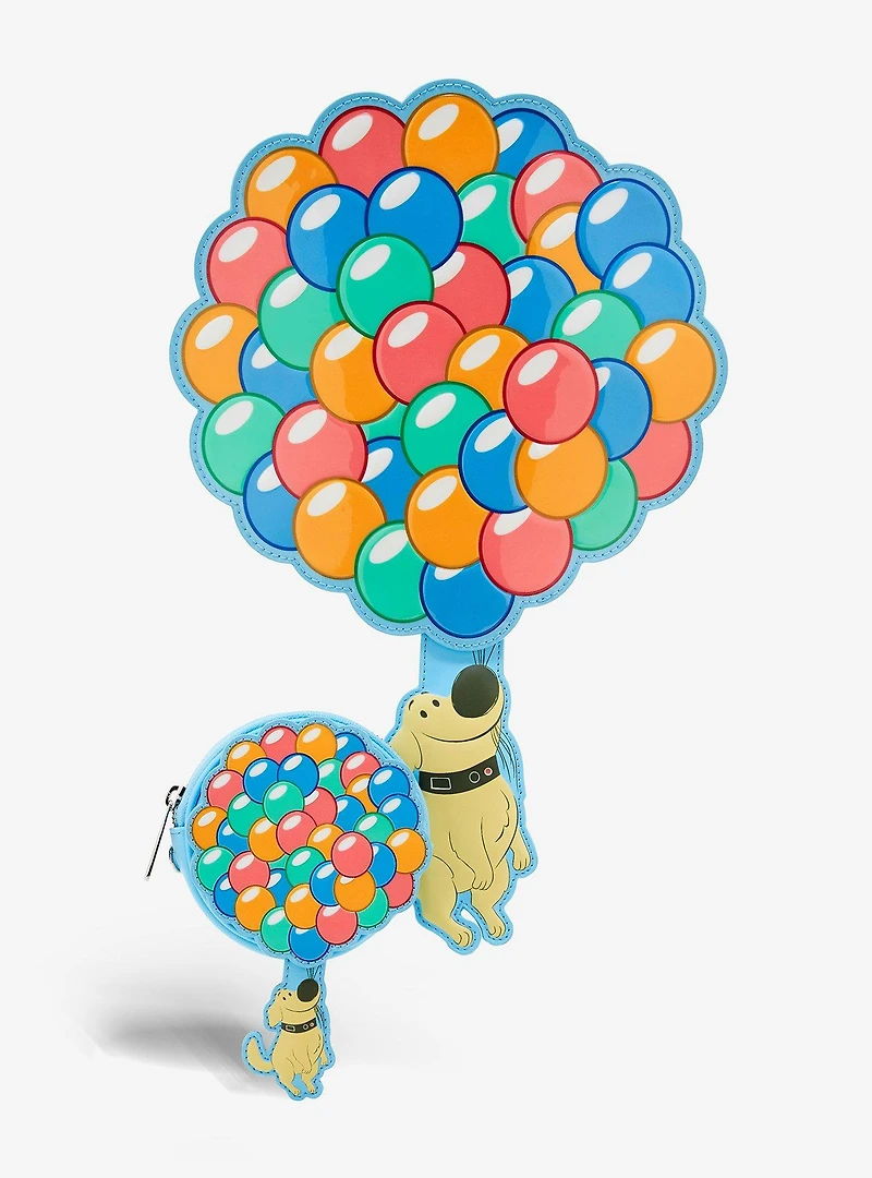 Loungefly Disney Pixar Up Dug Balloons Crossbody Bag — BoxLunch Exclusive